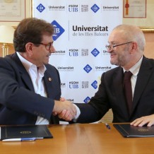 Firma del convenio UIB/SEEC