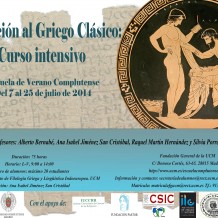 Curso Iniciación al Griego Clásico