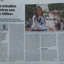 Las Olimpiadas de Lenguas Clásicas en la prensa