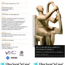 XIV Curs de Pensament i Cultura Clàssica Eivissa