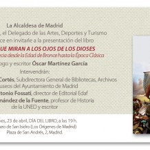 Héroes que miran a los ojos de los dioses