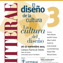 LITTERAE XIX. EL DISEÑO DE LA CULTURA – LA CULTURA D EL DISEÑO